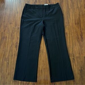 NWT Alfani Black Petite Curvy Bootcut Trousers Pants size 16 Short